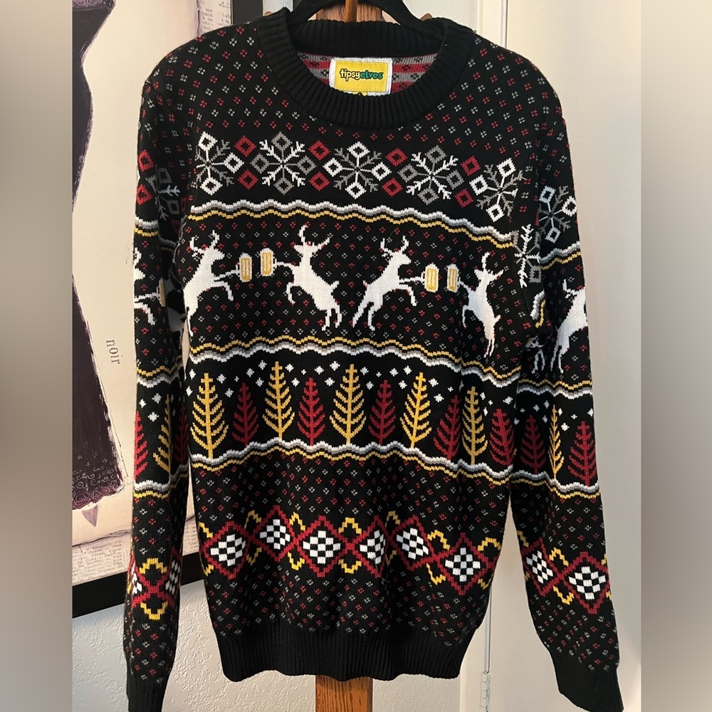 Tipsy elves Christmas sweater